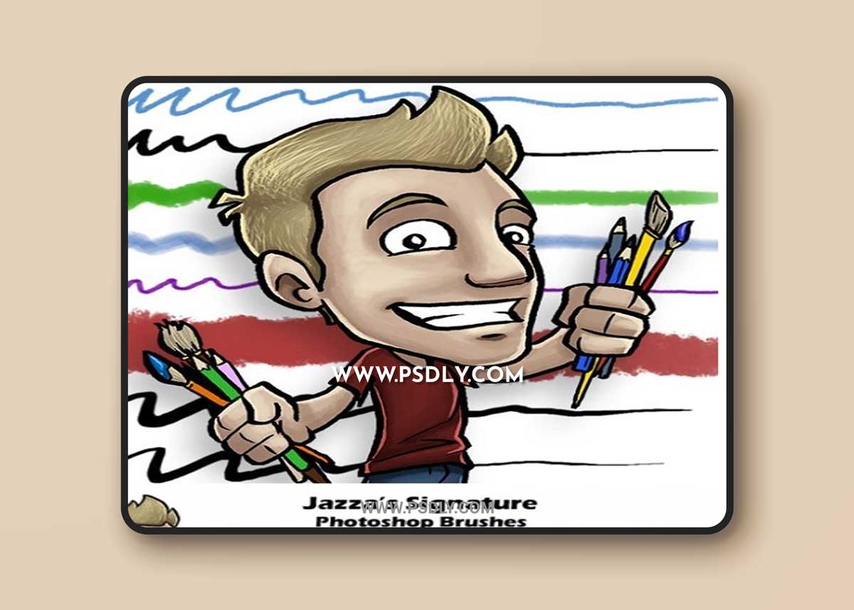 Jazza’s Signature Photoshop Brushes 1 Jazza’s Signature Photoshop Brushes