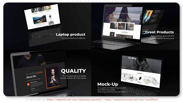 Videohive Laptop Mockup Promo 35002528 1 Videohive Laptop Mockup Promo 35002528