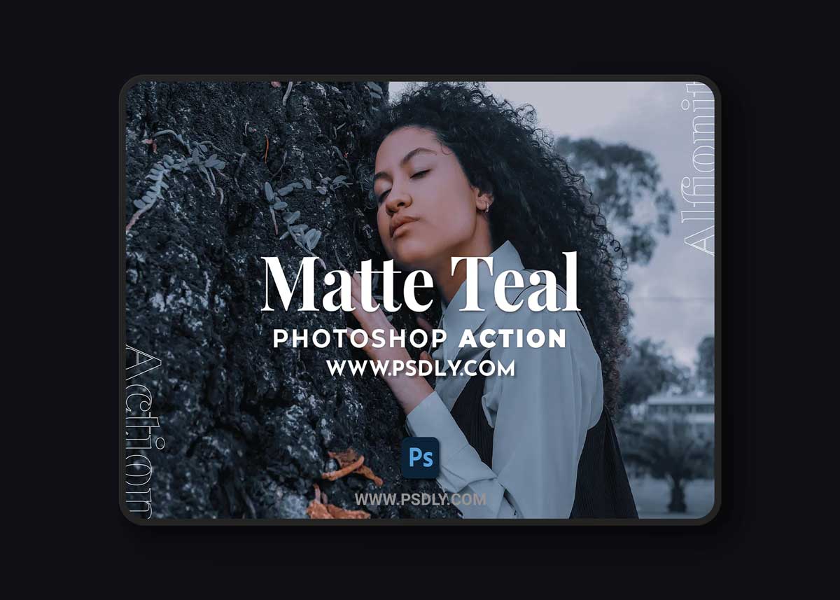 Matte Teal Photoshop Action 1 Matte Teal Photoshop Action