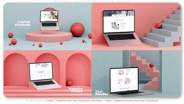 Videohive Minimal Designed Laptop Promo 35318165 1 Videohive Minimal Designed Laptop Promo 35318165