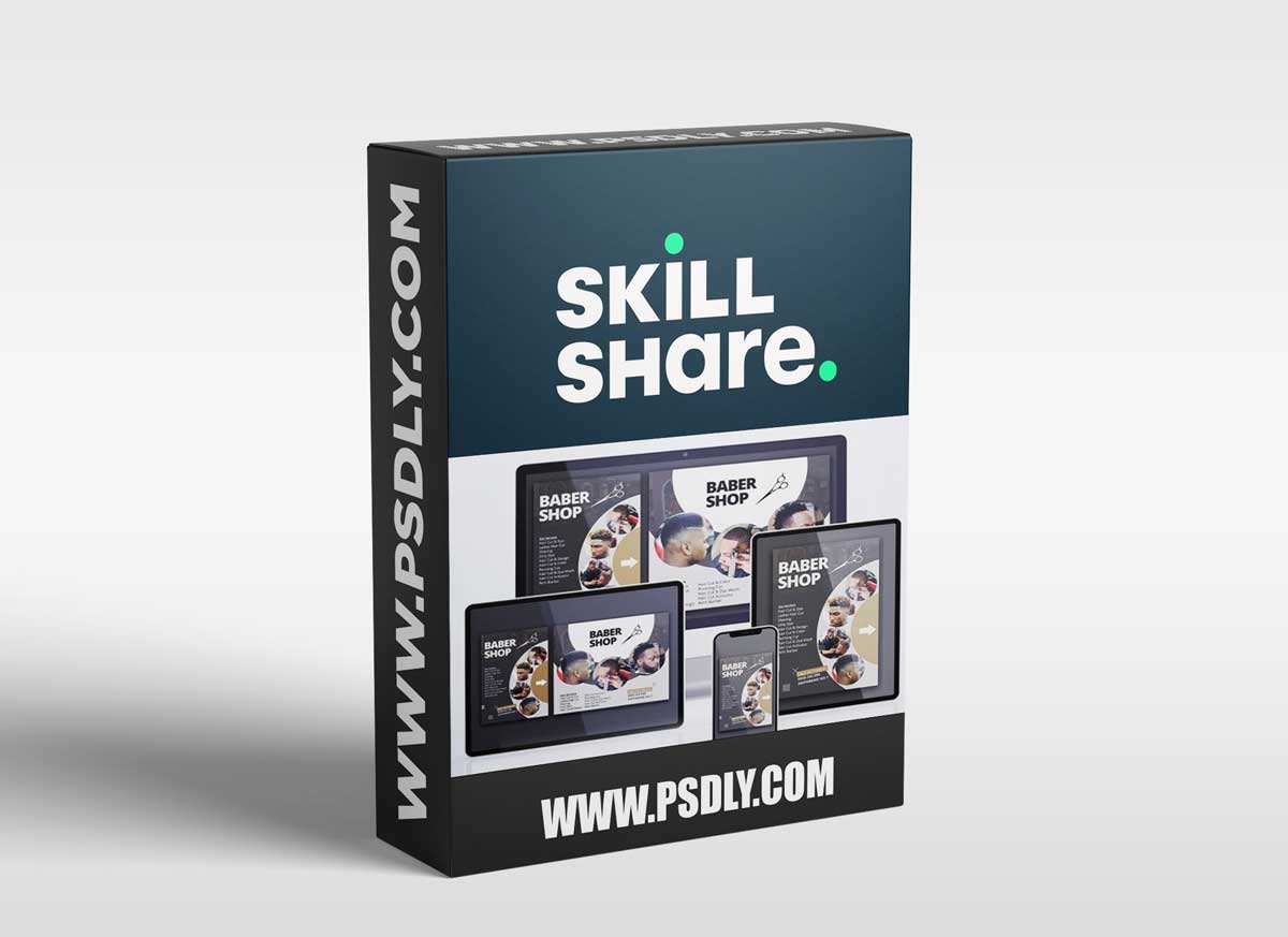 Modern Barber Shop Branding Design 1 Modern Barber Shop Branding Design