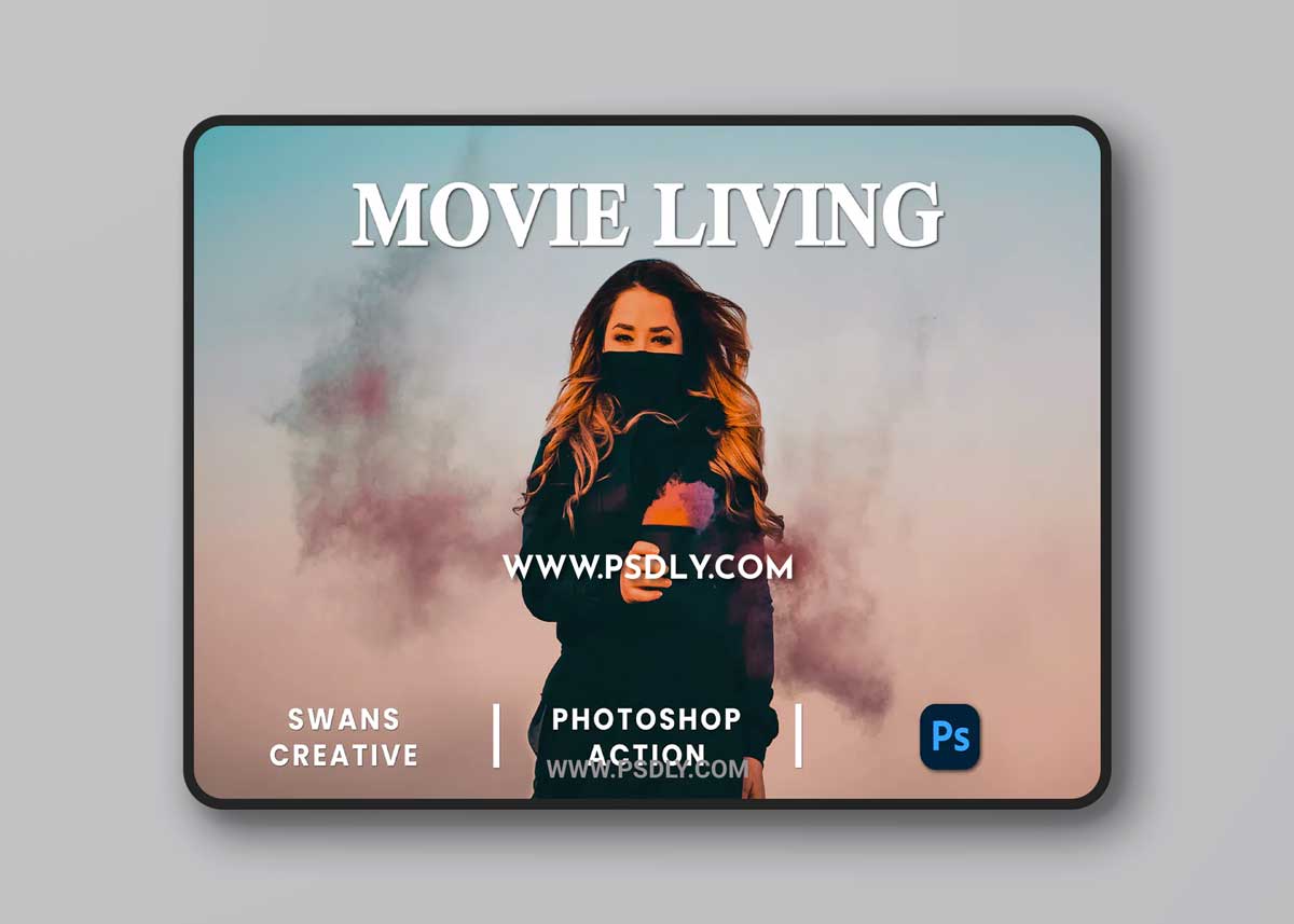 Movie Living Photoshop Action 1 Movie Living Photoshop Action