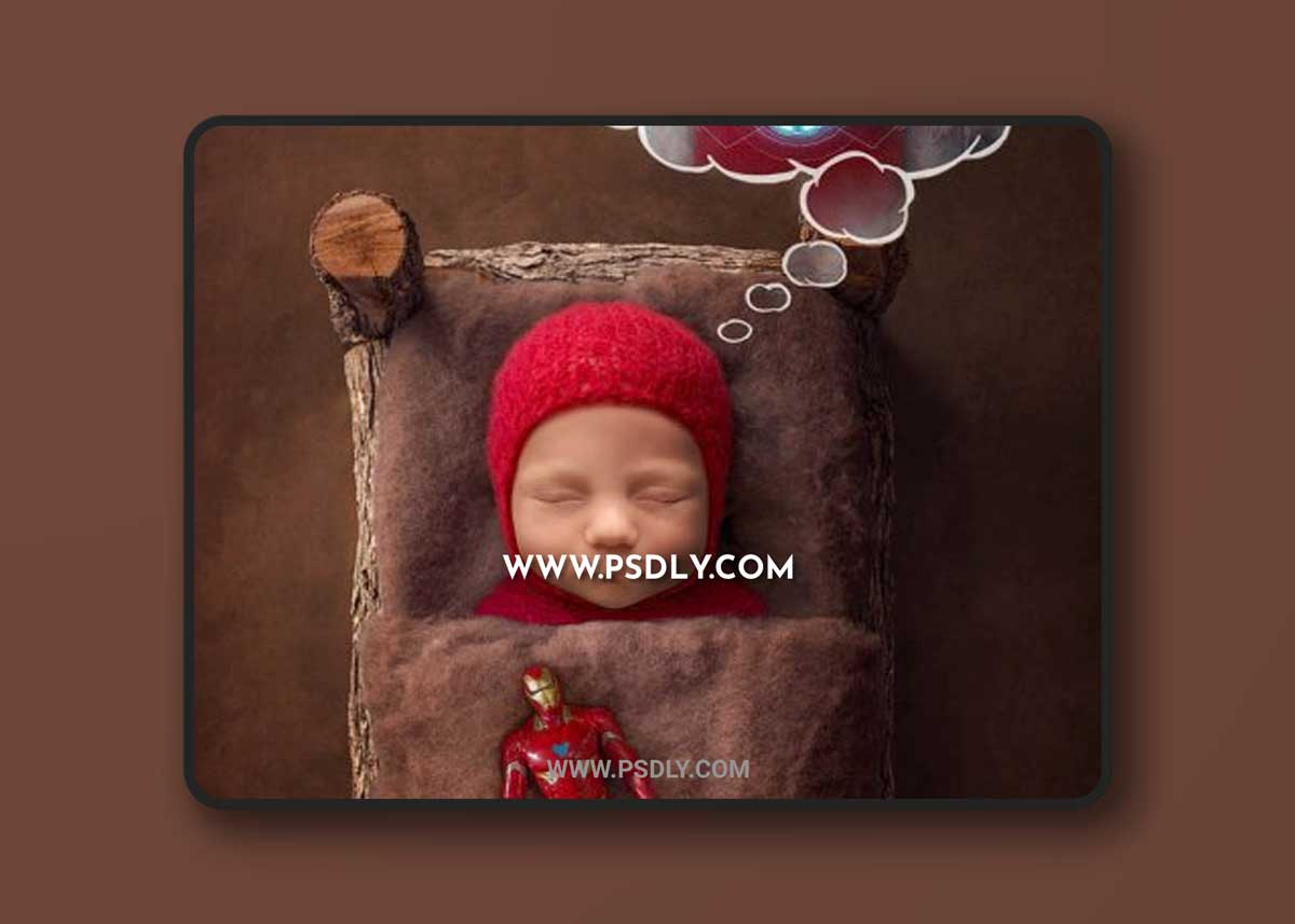 Newborn Digital Backdrop - Terry Houlding - Ironman dreams 1 Newborn Digital Backdrop - Terry Houlding - Ironman dreams