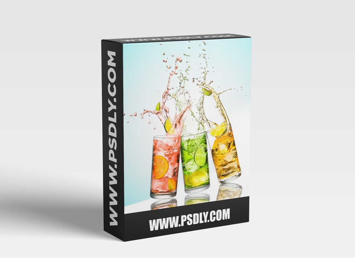 Photigy - Dynamic Glass Shot with Splashes 1 Photigy - Dynamic Glass Shot with Splashes