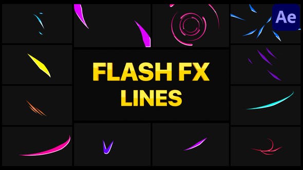 Videohive Flash FX Lines | After Effects 34937686 1 Videohive Flash FX Lines | After Effects 34937686
