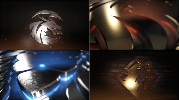 Videohive 3D Gold & Silver Logo Intro 35088459 1 Videohive 3D Gold & Silver Logo Intro 35088459
