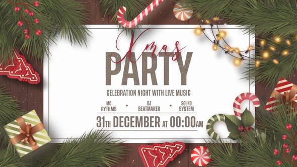 Videohive Xmas Party Invitation 35380035 1 Videohive Xmas Party Invitation 35380035