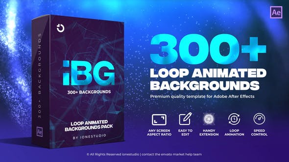 Videohive iBG | 300+ Loop Backgrounds 35090369 1 Videohive iBG | 300+ Loop Backgrounds 35090369