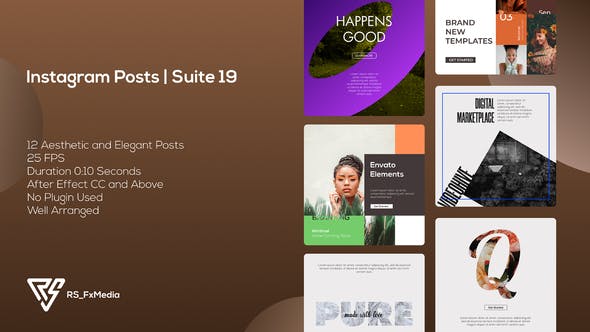 Videohive Instagram Posts | Dynamic & Modern Slots V.02 | Suite 19 35328230 1 Videohive Instagram Posts | Dynamic & Modern Slots V.02 | Suite 19 35328230