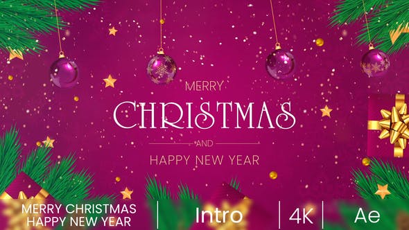 Videohive Merry Christmas Intro 2 35338124 1 Videohive Merry Christmas Intro 2 35338124