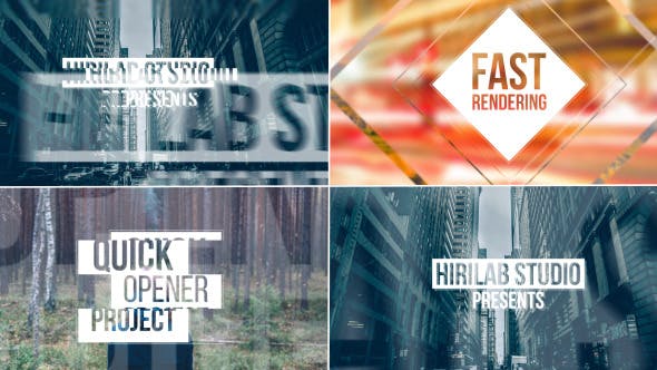 Videohive Quick Glitchy Opener 12316369 1 Videohive Quick Glitchy Opener 12316369