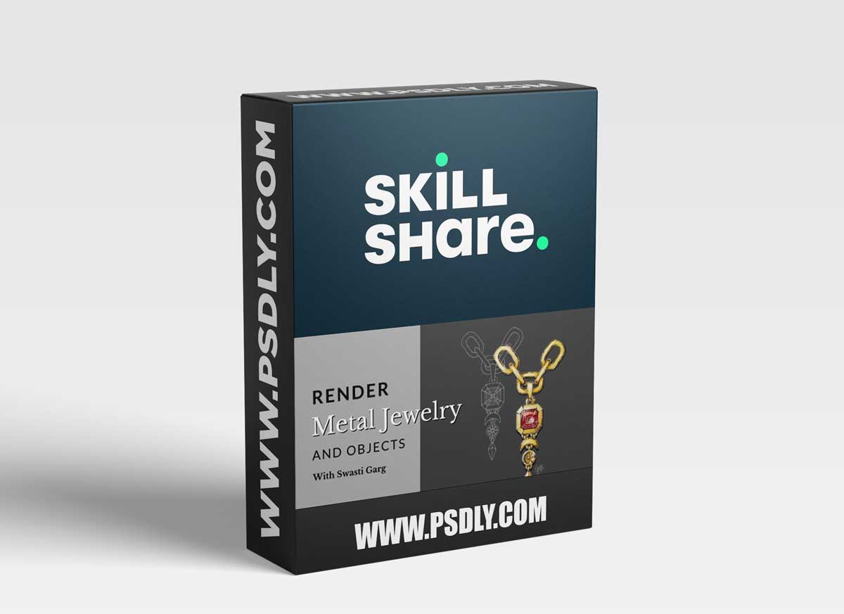 Render Metal Jewelry and Objects - Jewelry Design 1 Render Metal Jewelry and Objects - Jewelry Design