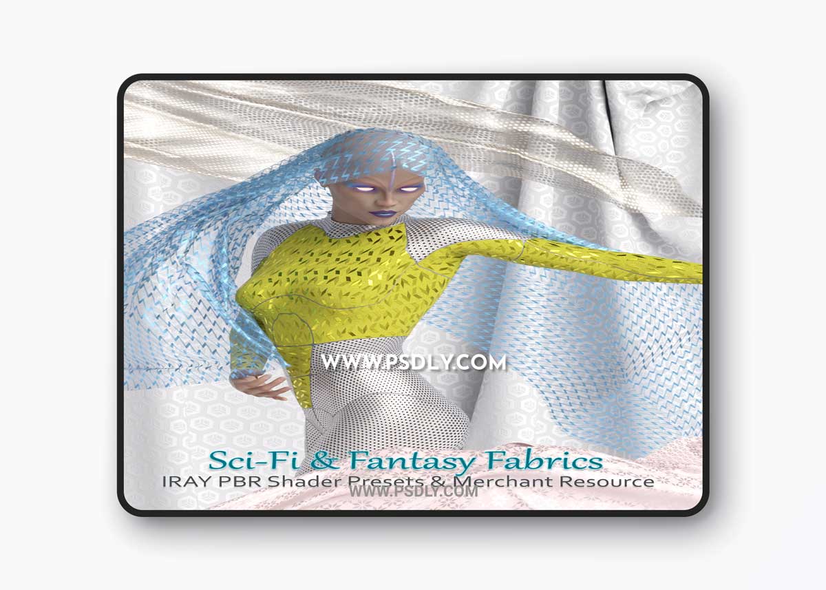 Sci-Fi and Fantasy Fabric Iray Shaders and Merchant Resource 1 Sci-Fi and Fantasy Fabric Iray Shaders and Merchant Resource