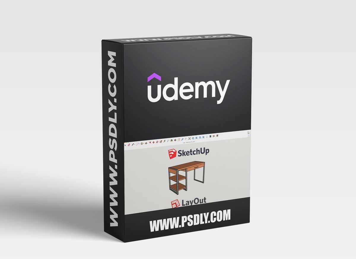 SketchUp furniture modeling + technical docs in LayOut 1 SketchUp furniture modeling + technical docs in LayOut