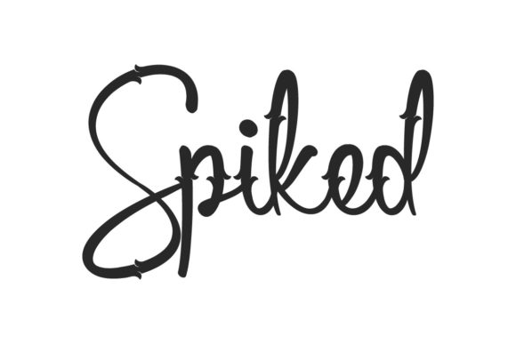 Spiked Font 1 Spiked Font