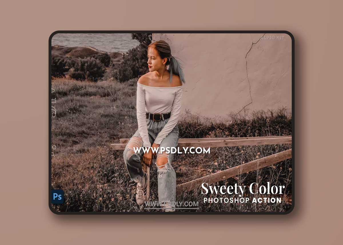 Sweety Color Photoshop Action 1 Sweety Color Photoshop Action