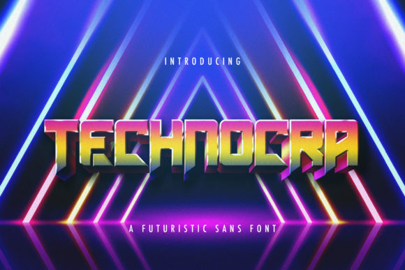 Technocra Font 1 Technocra Font