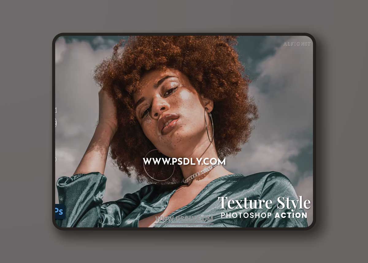 Texture Style Photoshop Action 1 Texture Style Photoshop Action