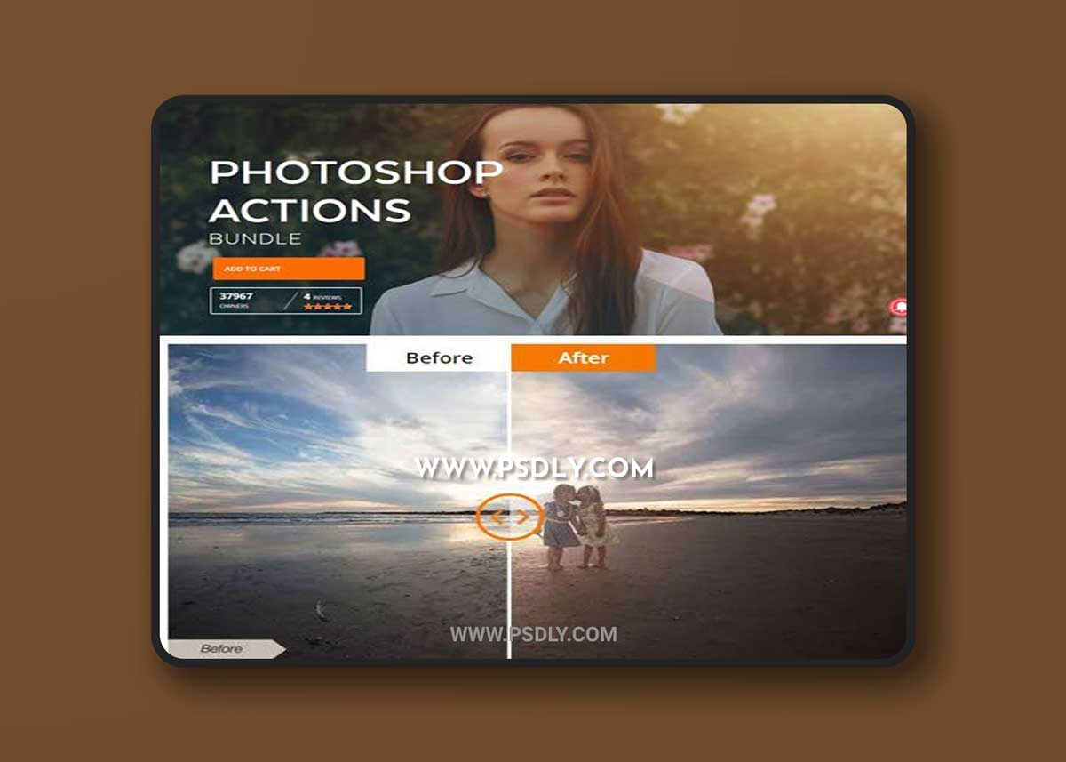 The Appetizer Photoshop Actions Bundle 1 The Appetizer Photoshop Actions Bundle