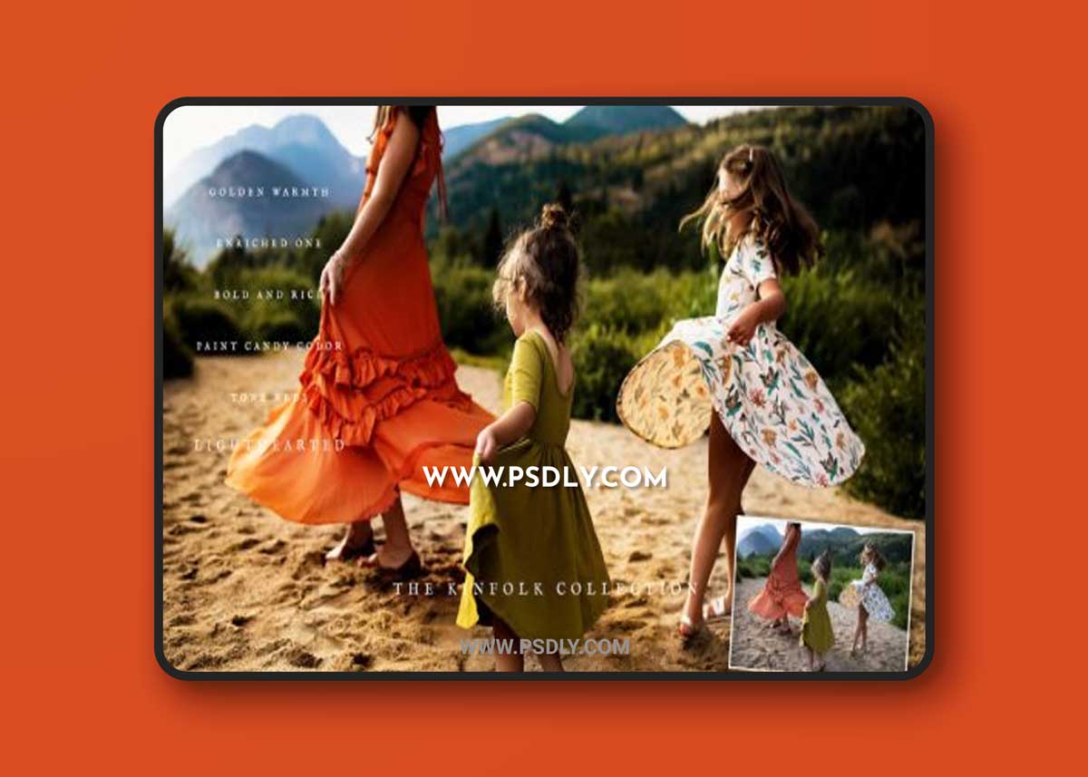 The Kinfolk Photoshop Action Collection 1 The Kinfolk Photoshop Action Collection