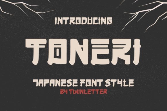 Toneri Font 1 Toneri Font