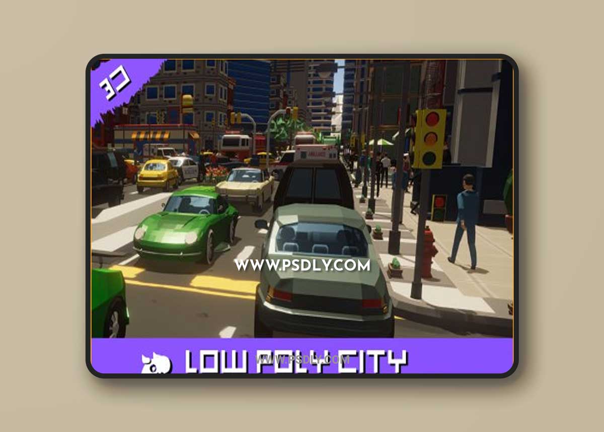 Unity - LOW POLY - City Pack v0.8 1 Unity - LOW POLY - City Pack v0.8