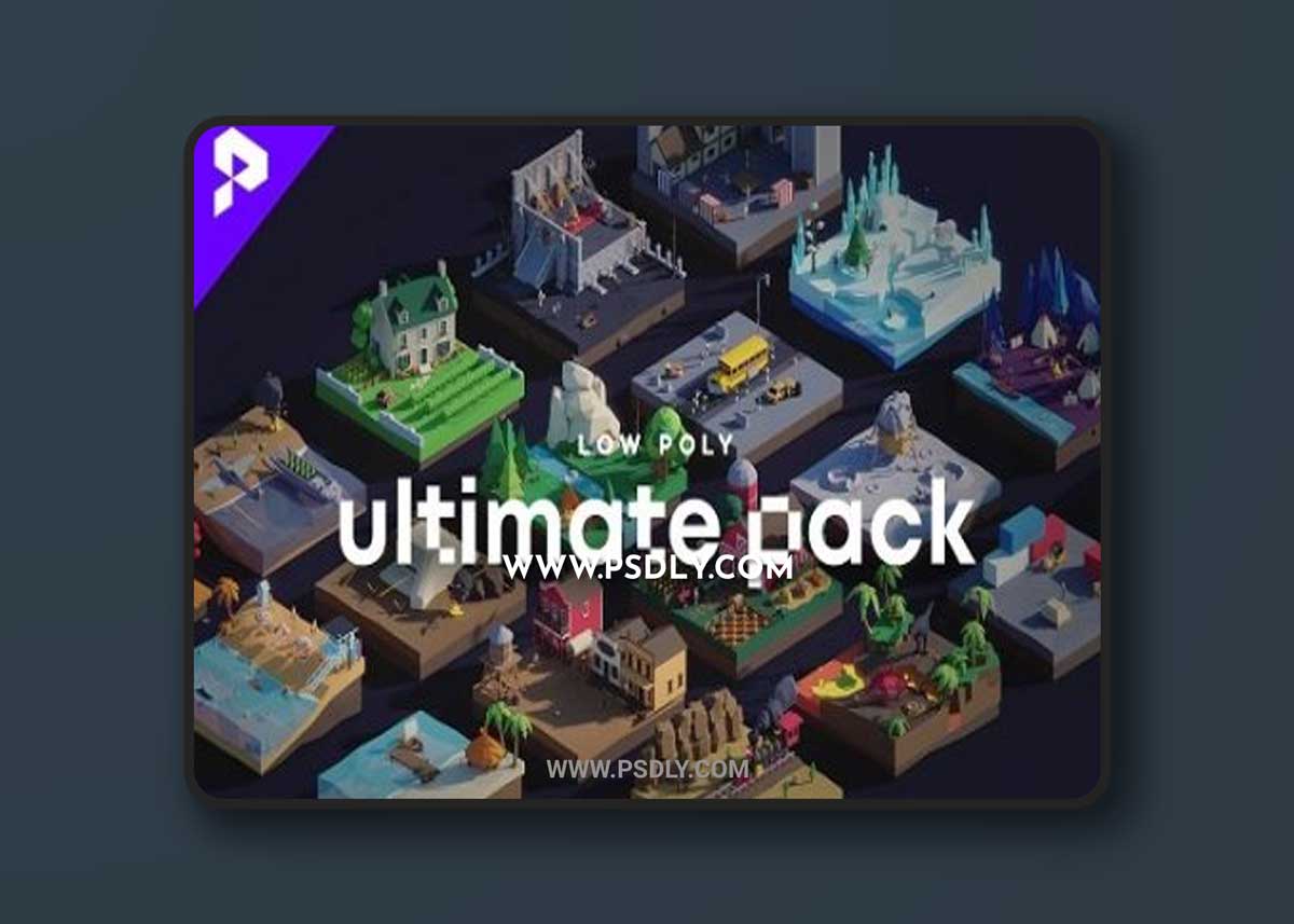 Unity - Low Poly Ultimate Pack v5.45 1 Unity - Low Poly Ultimate Pack v5.45