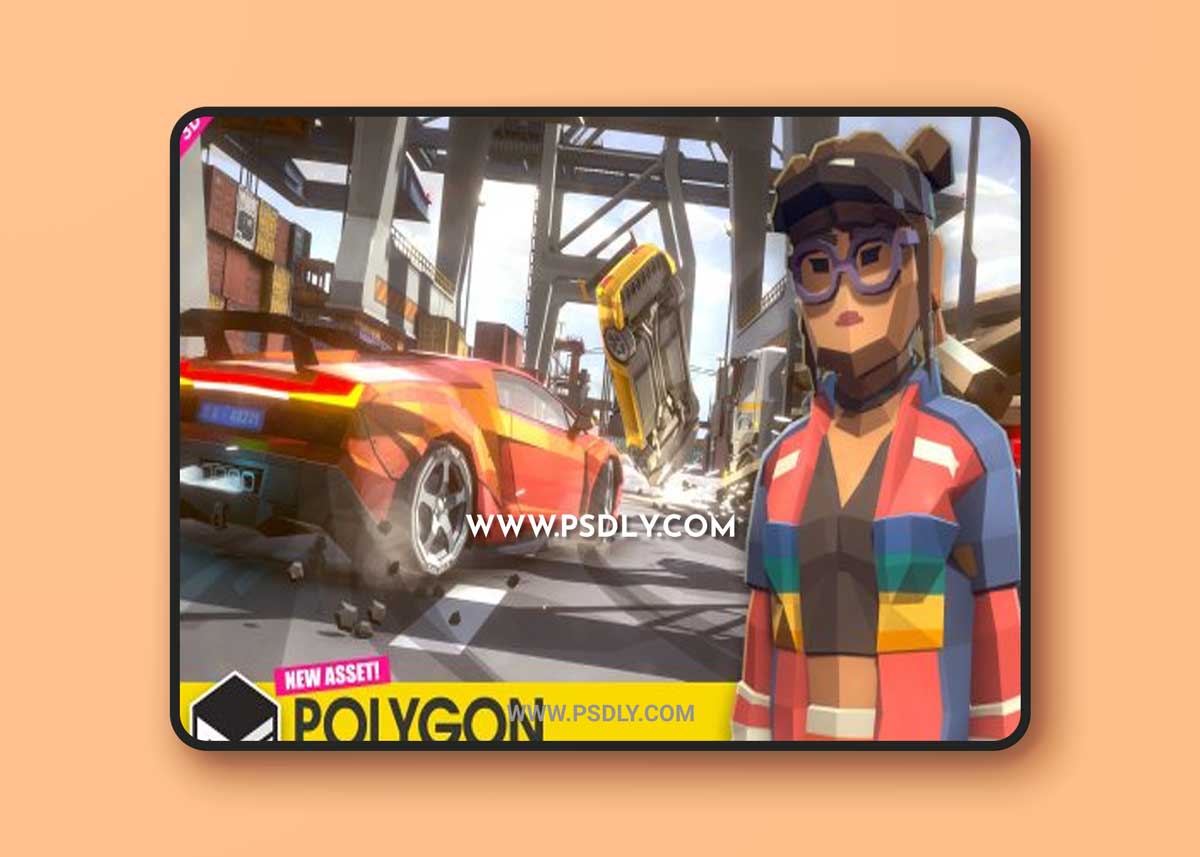 Unity - POLYGON - Street Racer v1.0 1 Unity - POLYGON - Street Racer v1.0