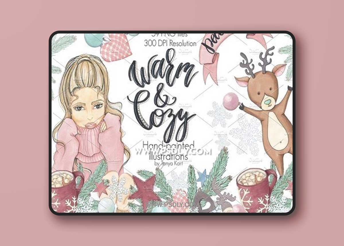 Warm & Cozy Hand-painted collection 1 Warm & Cozy Hand-painted collection