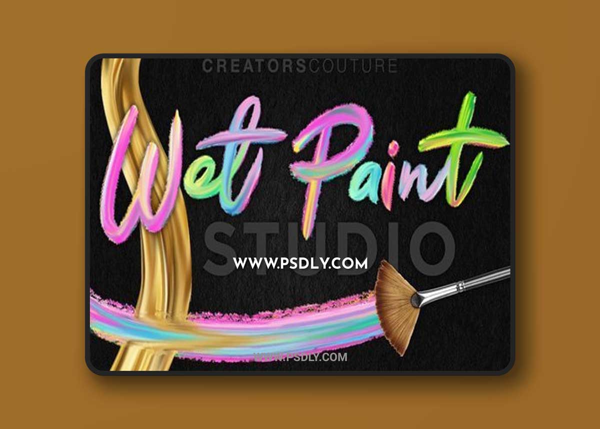 Wet Paint Photoshop Brush Studio 1 Wet Paint Photoshop Brush Studio