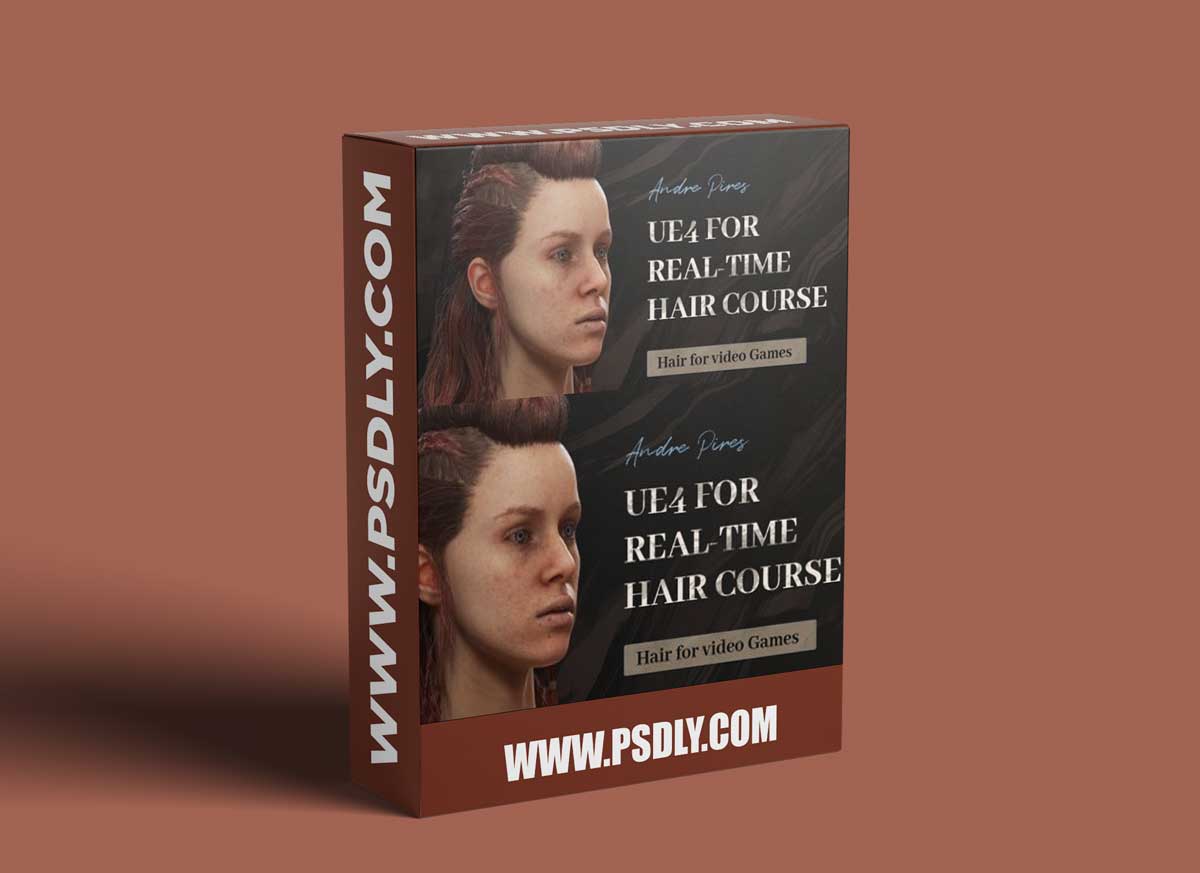 Wingfox – UE4 for Real-Time Hair Course 1 Wingfox – UE4 for Real-Time Hair Course