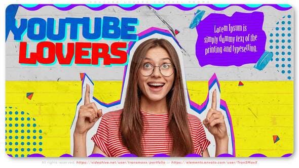 Videohive Youtube Lovers Channel Promo 35175596 1 Videohive Youtube Lovers Channel Promo 35175596