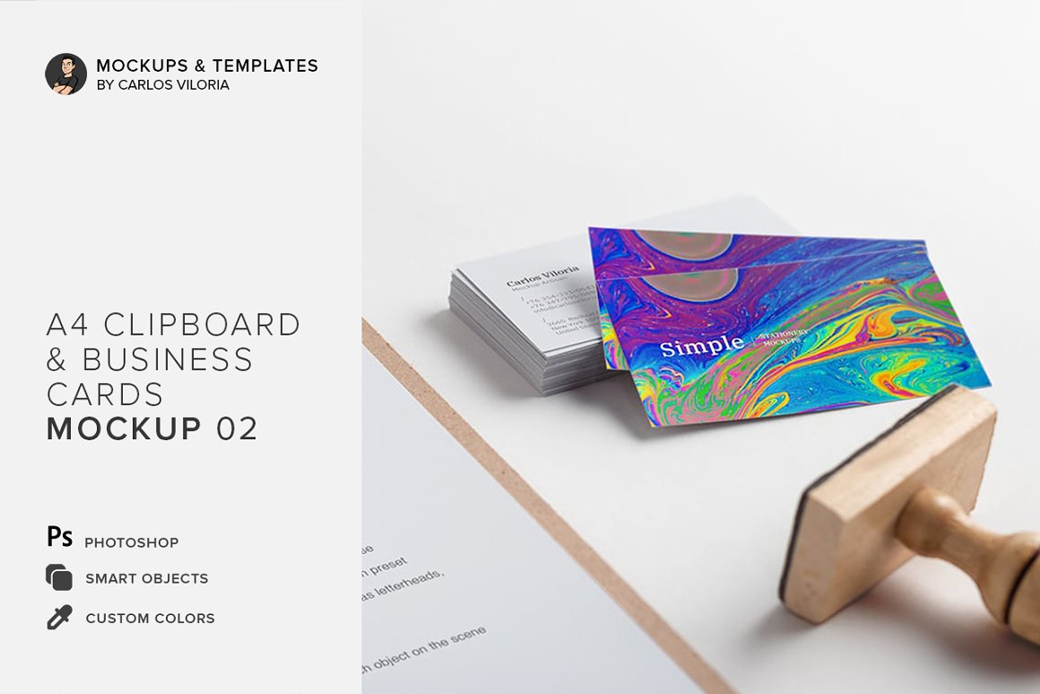 CreativeMarket - A4 Clipboard, Business Cards Mockup 4492944 1 CreativeMarket - A4 Clipboard, Business Cards Mockup 4492944