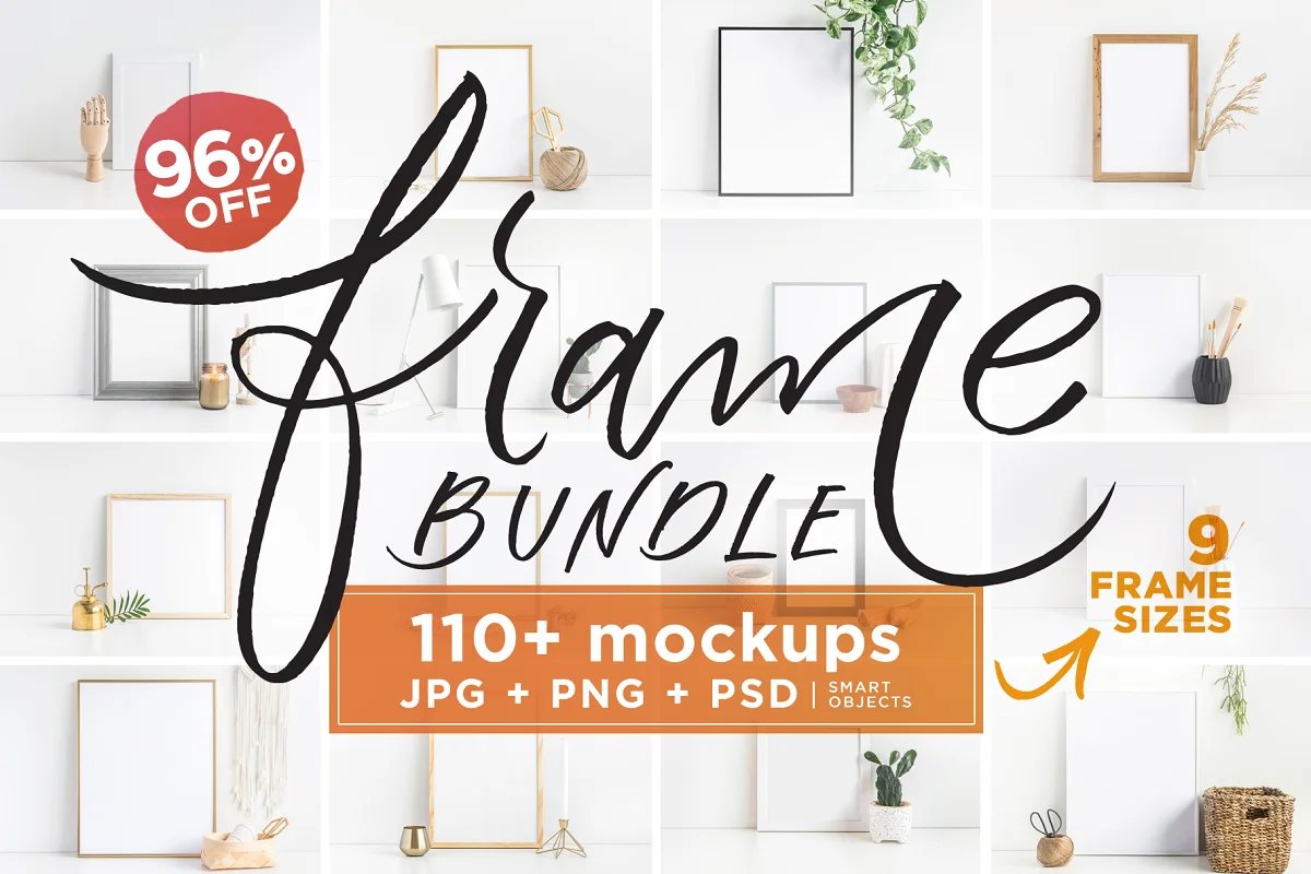 CreativeMarket - Frame Mockup Bundle JPG + PNG + PSD 3449994 1 CreativeMarket - Frame Mockup Bundle JPG + PNG + PSD 3449994