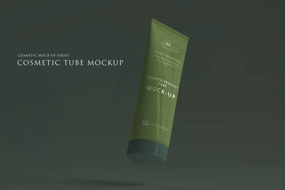 CreativeMarket - Cosmetic Tube Mockup 3054807 1 CreativeMarket - Cosmetic Tube Mockup 3054807