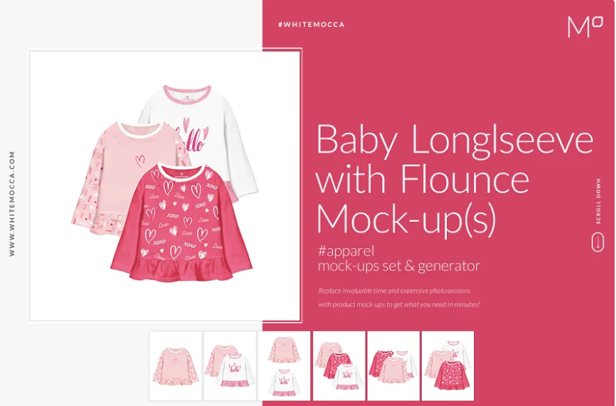 CreativeMarket - Baby Longsleeve with Flounce Mock-up 4662103 1 CreativeMarket - Baby Longsleeve with Flounce Mock-up 4662103