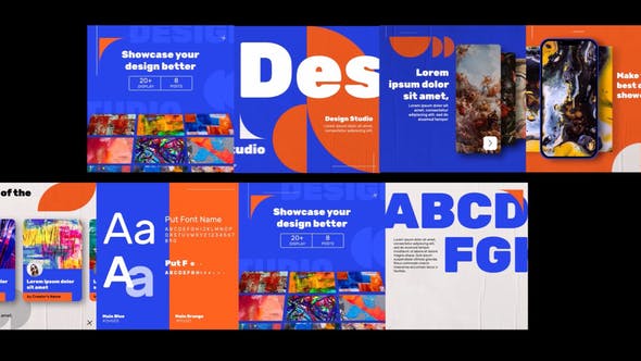 Videohive Typography Design Studio Post Instagram 35185503 1 Videohive Typography Design Studio Post Instagram 35185503