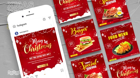Videohive Merry Christmas Sale Banner Template 34950555 1 Videohive Merry Christmas Sale Banner Template 34950555