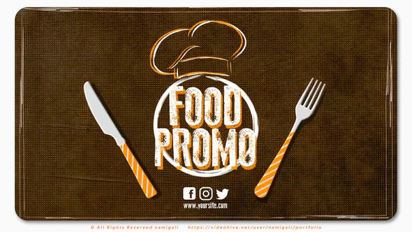 Videohive Food Promo 33745146 1 Videohive Food Promo 33745146