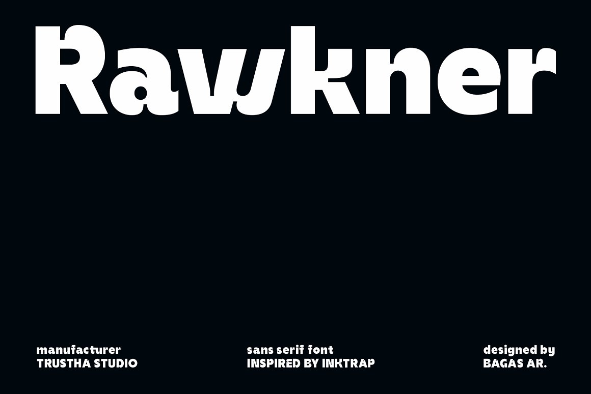 CM - Rawkner Font 6763025 1 CM - Rawkner Font 6763025