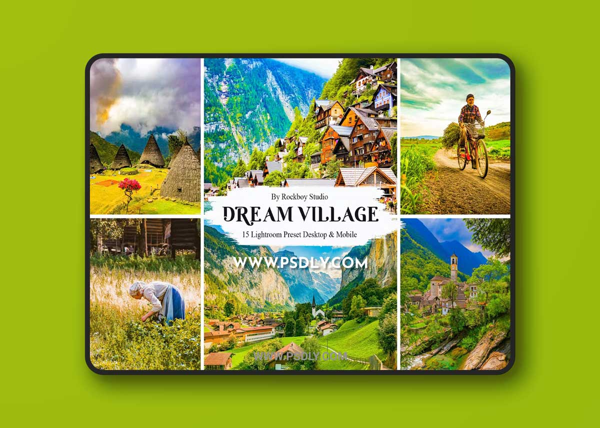 15 Dream Village Lightroom Presets 1 15 Dream Village Lightroom Presets