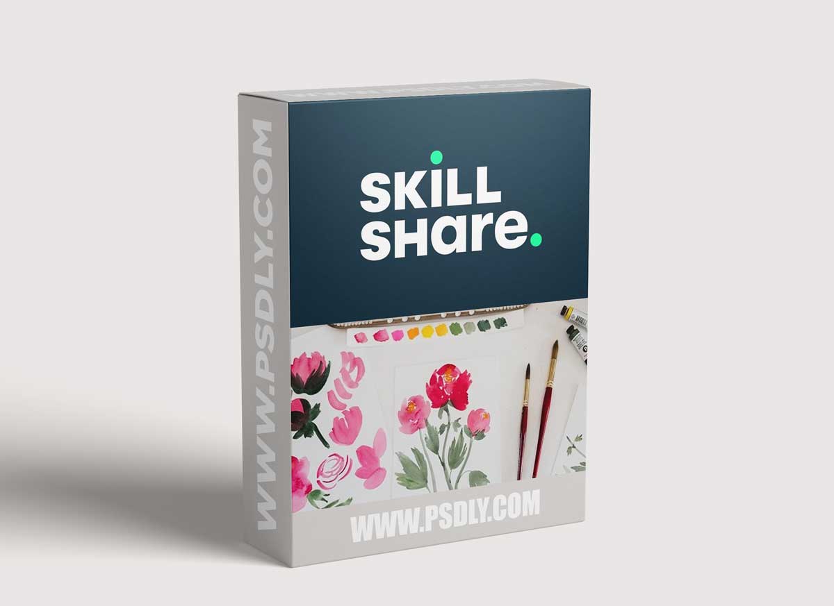 15 Minute Florals: A Bite Sized Guide to Painting Watercolor Peonies 1 15 Minute Florals: A Bite Sized Guide to Painting Watercolor Peonies