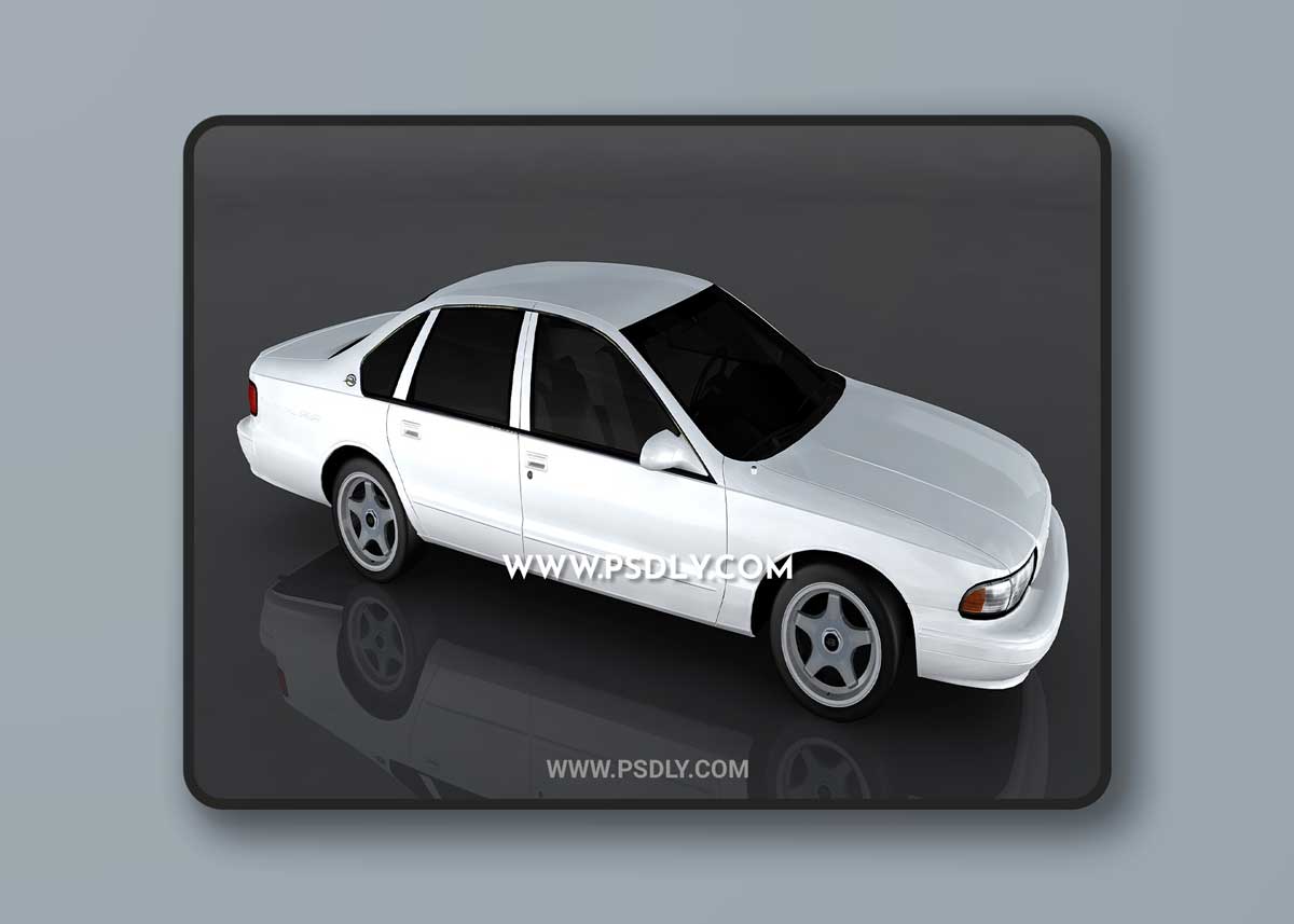 1996 Chevrolet Impala 3D Model o92696 1 1996 Chevrolet Impala 3D Model o92696