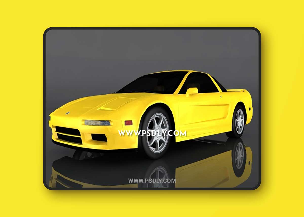 1997 Acura NSX 3D Model o92708 1 1997 Acura NSX 3D Model o92708
