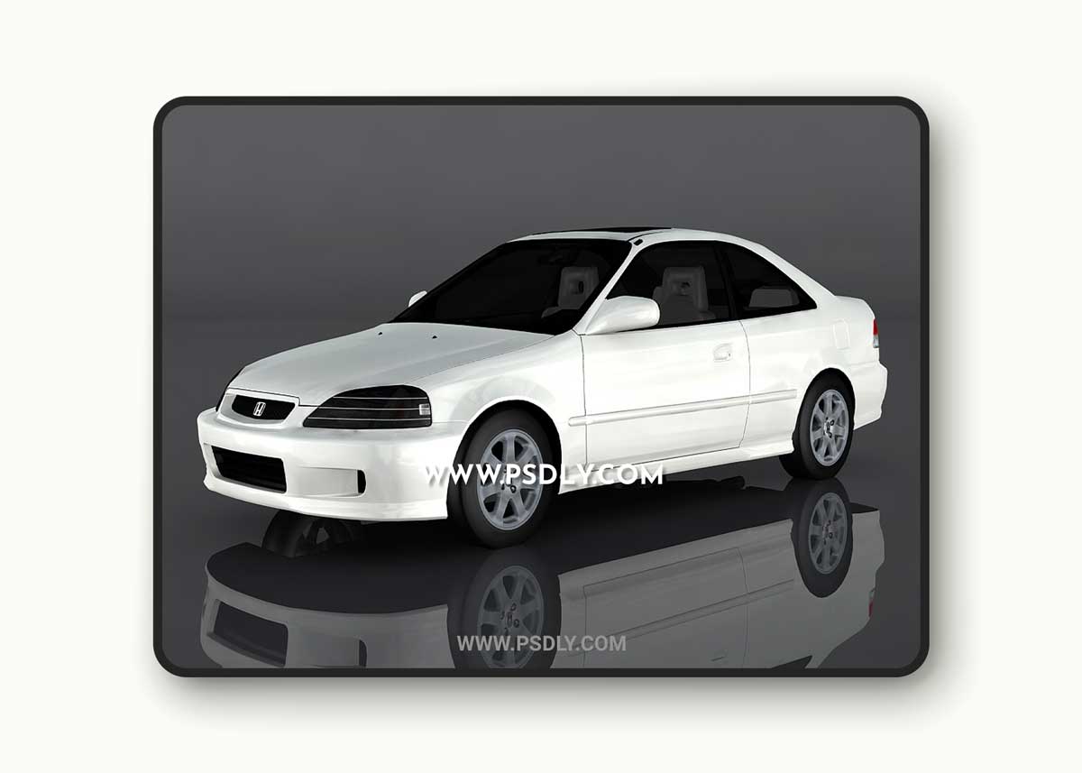 1999 Honda Civic Coupe 3D Model o82167 1 1999 Honda Civic Coupe 3D Model o82167