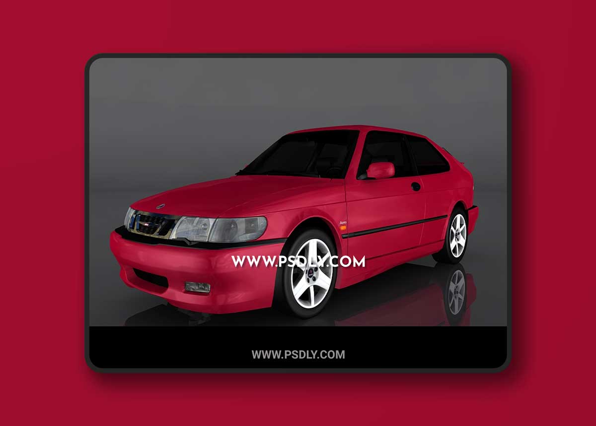 2002 Saab 9-3 Aero 3d model Model o175651 1 2002 Saab 9-3 Aero 3d model Model o175651