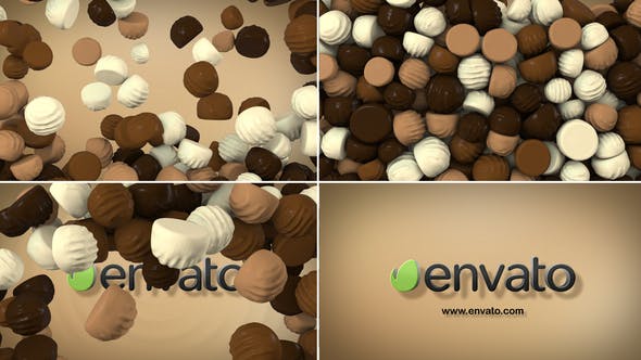 Videohive Chocolate Drops Logo Reveal 35890518 1 Videohive Chocolate Drops Logo Reveal 35890518