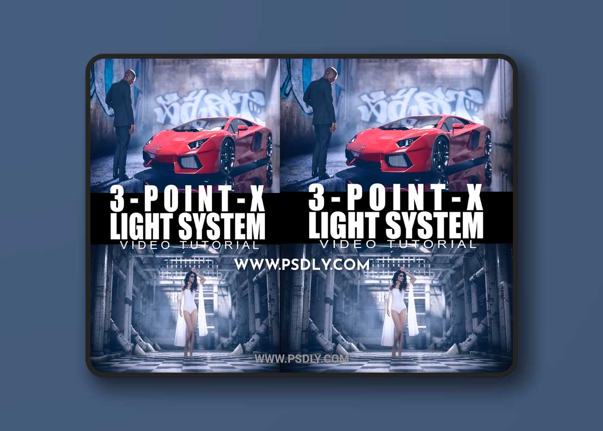 3 Point X Light System - Video Tutorial 1 3 Point X Light System - Video Tutorial