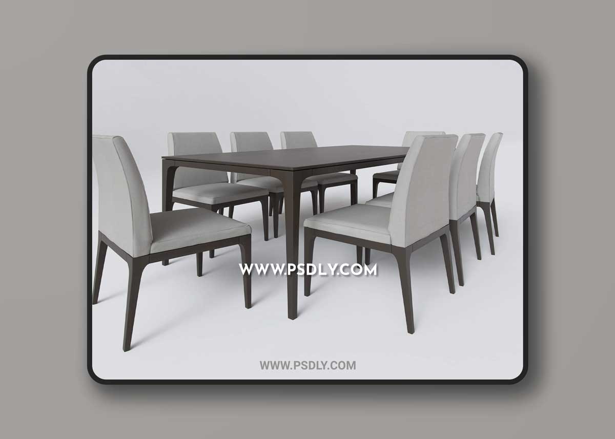 3D Models Nills Lotos table & chairs 15 1 3D Models Nills Lotos table & chairs 15