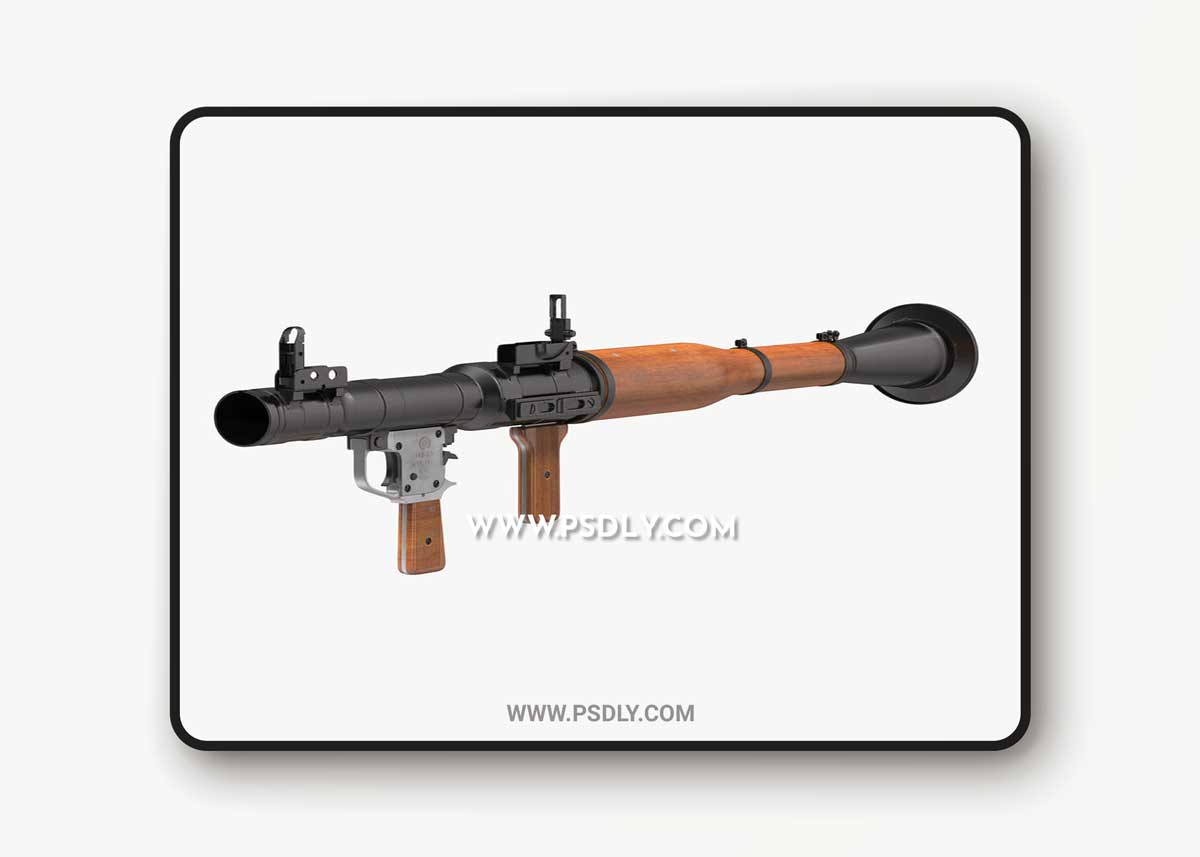 3D Models RPG-7 grenade launcher 1 3D Models RPG-7 grenade launcher